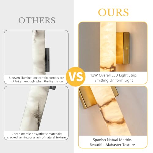 Alabaster Wall Sconce