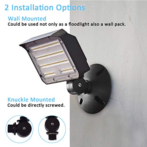 40W LED Flood Light (2 Count)