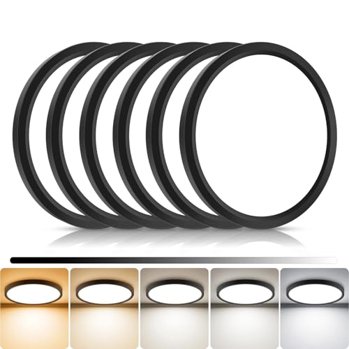 6Pack 7inch LED Flush Mount Ceiling Light