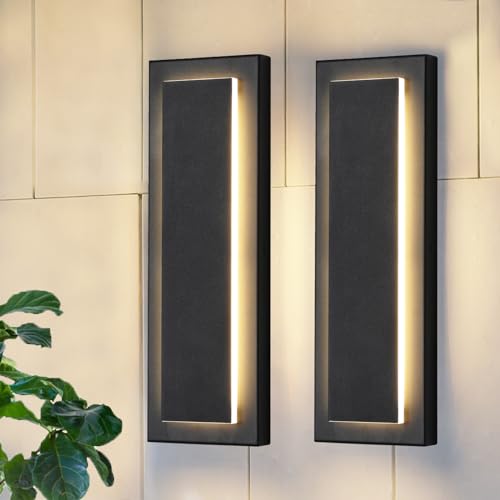 15.7 in Outdoor Wall Sconce Light (2 Count)