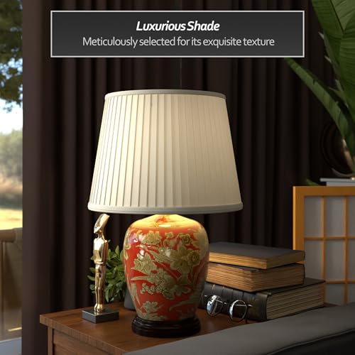 21" Floral Bouquet Jar Lamp