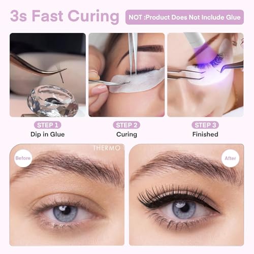 Gooseneck Eyelash Extension Lash Lamp with 395