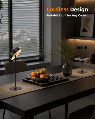 Rechargeable Table Lamp (2 Count)