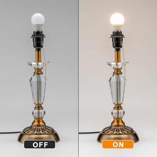 Pull Chain Light Bulb Socket With Shade Ring