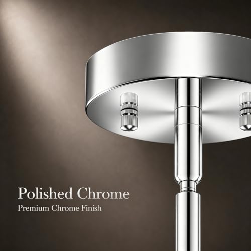 Luxury Chrome Pendant Lights Kitchen Island 2 Pack (2 Count)