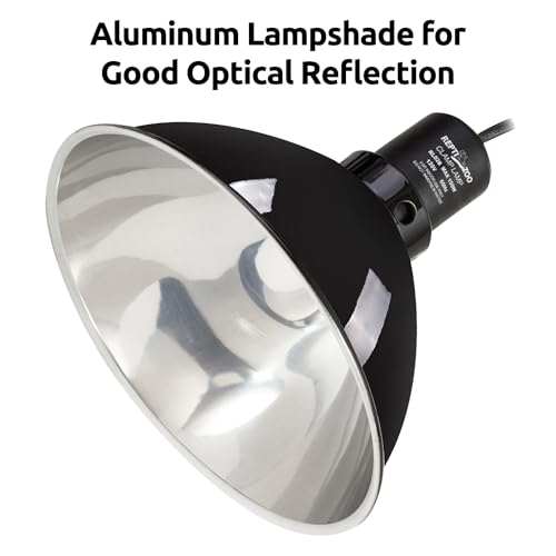 Reptile Light Fixture with Dimming Thermostat