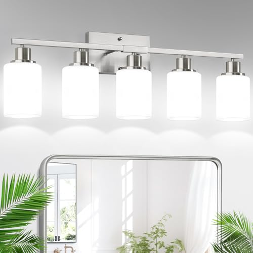 5 Light Bathroom Light Fixtures