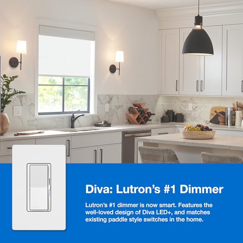Caseta Diva Smart Dimmer Starter Kit; Dimmer