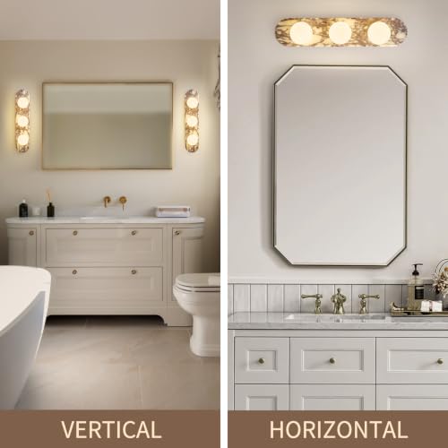 23.6 inch Natural Marble Wall Sconce