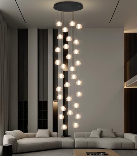 197'' Long Large Crystal Chandeliers 30