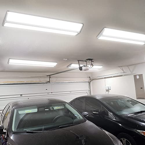 72W 4FT LED Wraparound Office Light (4 Count)