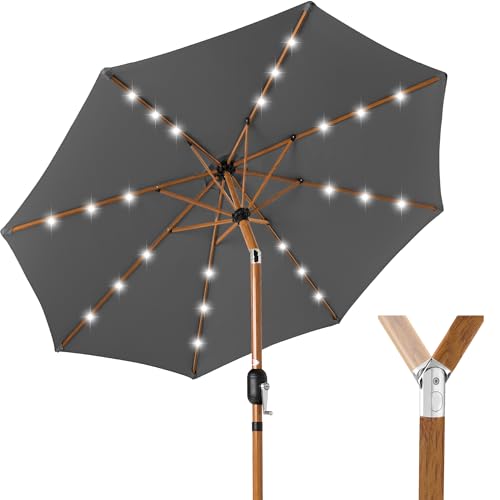 10ft Solar Market Patio Umbrella w