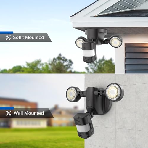 25W 3000LM Motion Sensor Outdoor Security Lights