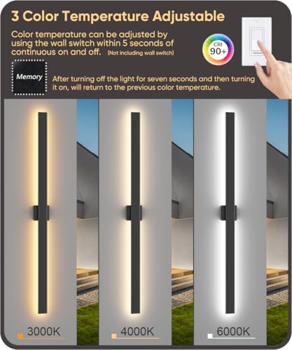 56.3" LED Outdoor Wall Light