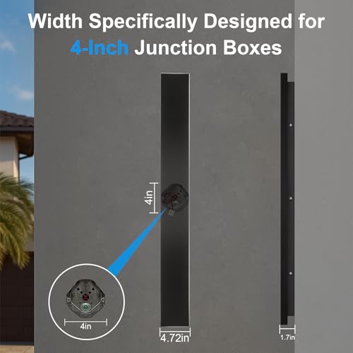 Modern Outdoor Wall Lights (2 Count)