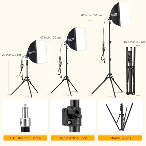 2Pack Professional Softbox Lighting Kit