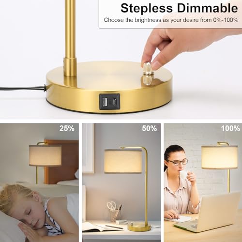 Mordern Gold Table Lamp