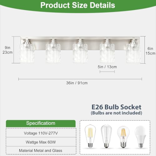 Bathroom Light Fixtures