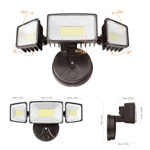 100W 11000LM Flood Lights Outdoor