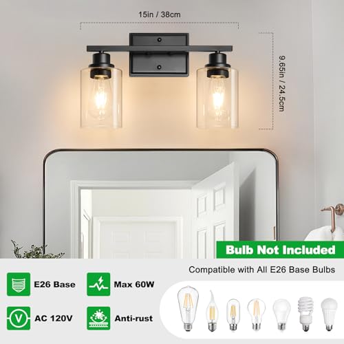 2 Light Bathroom Light Fixtures