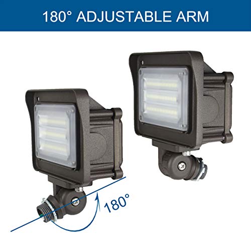 30W LED Flood Light Outdoor (4 Count)