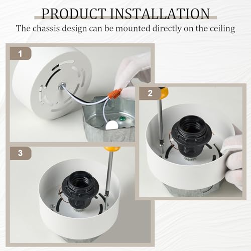 Semi Flush Mount Ceiling Light