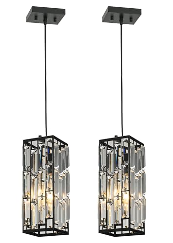 Crystal Pendant Lights for Kitchen Island