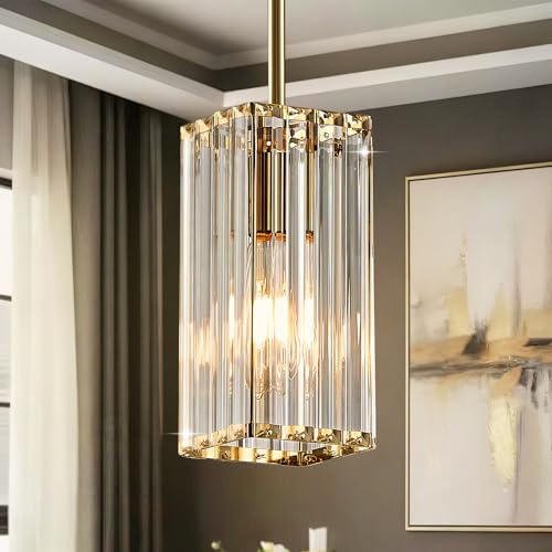 Modern Crystal Pendant Lights Kitchen Island