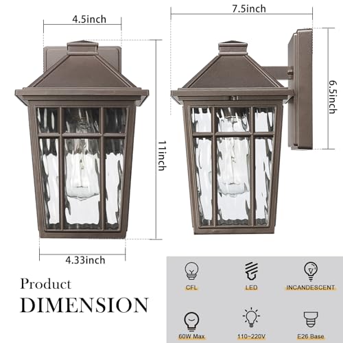 Outdoor Sconce Lights Wall Light Fixtures