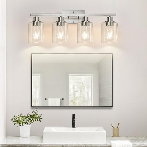 4 Light Bathroom Light Fixtures