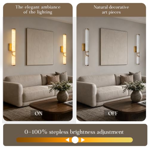 Alabaster Wall Sconce