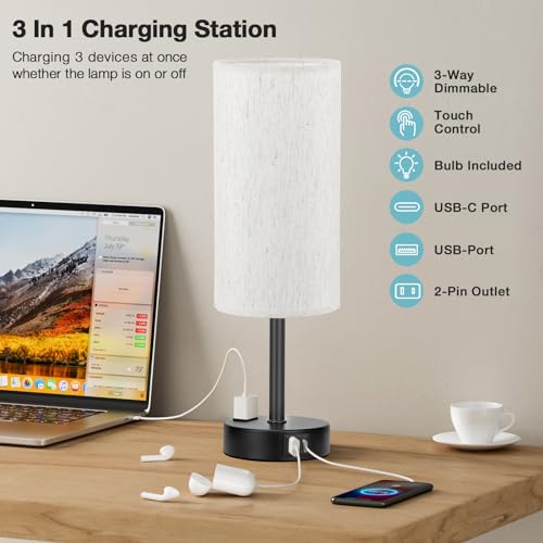 Turquoise Bedside Table Lamp