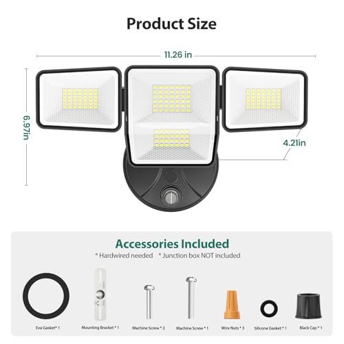 70W Dusk to Dawn Flood Lights Outdoor Lighting