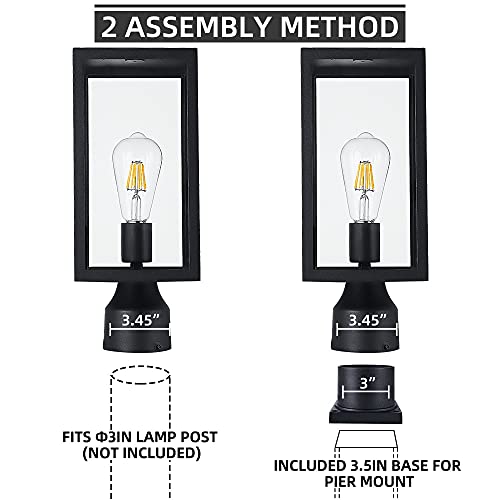 Large Outdoor Post Light