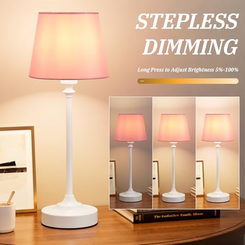 Cordless Table Lamps Rechargeable Set (2 Count)