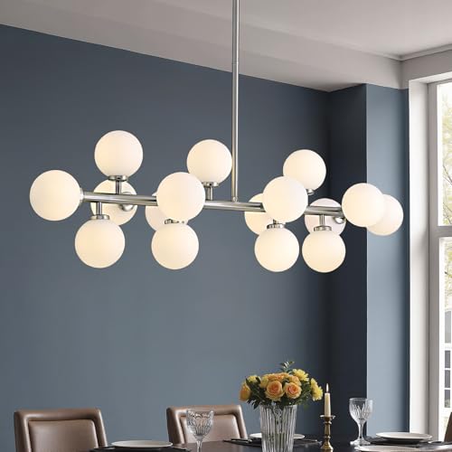 Mid Century Modern Chandelier for Dining Room Light Fixture