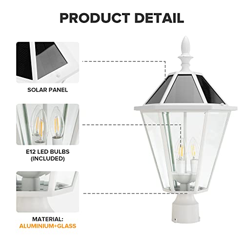 LED Post Solar Light Outdoor