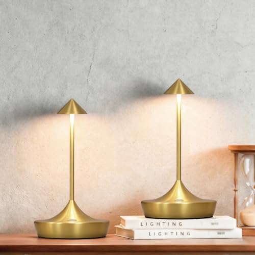 Rechargeable Cordless Table Lamp (2 Count)