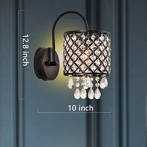 Crystal Wall Sconce (2 Count)
