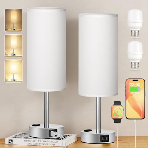 Touch Bedside Table Lamps Set of 2 (2 Count)