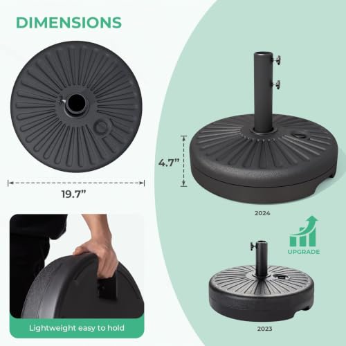 Patio Umbrella Stand Set of 2
