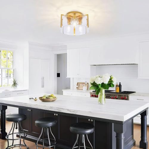 3 Light Semi Flush Mount Ceiling Light