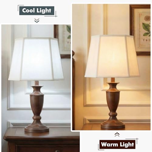 White Square Cut Corner Lamp Shades Set of 2 (2 Count)
