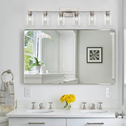 6 Light Bathroom Light Fixtures