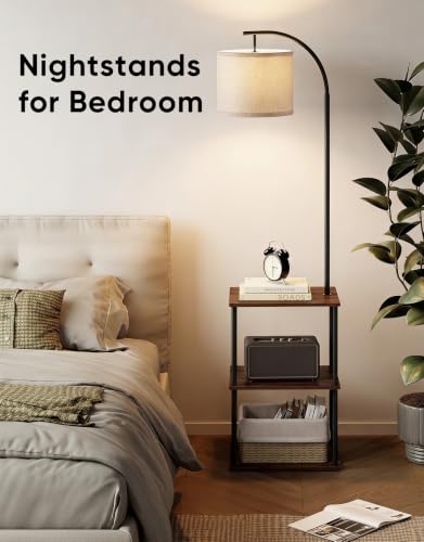 Floor Lamp with Table