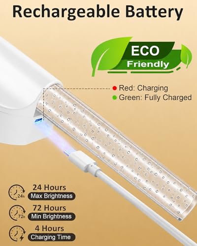 White Rechargeable Wall Sconces Set of 2 (2 Count)