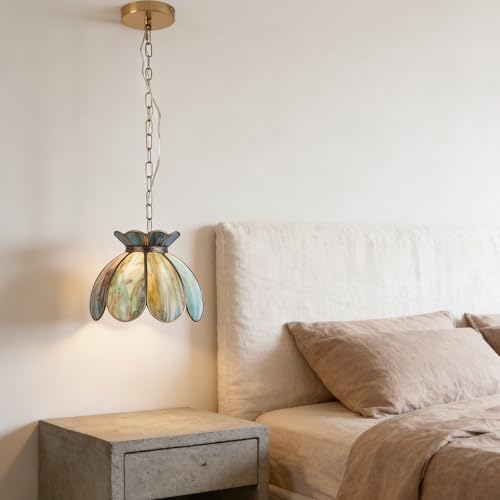 Brass Glass Ceiling Pendant Light