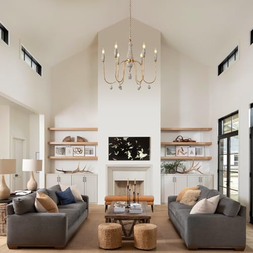 28.5" French Country Chandelier
