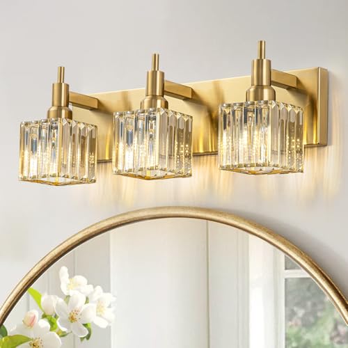 Gold Bathroom Vanity Lights