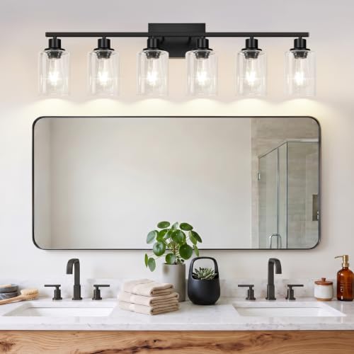 6 Light Bathroom Light Fixtures
